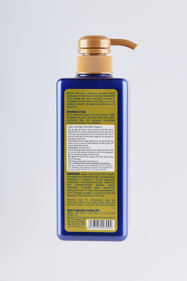 Enmys Silk Protein Shampoo Dầu Gội Phục Hồi Chiết Xuất Tơ Tằm